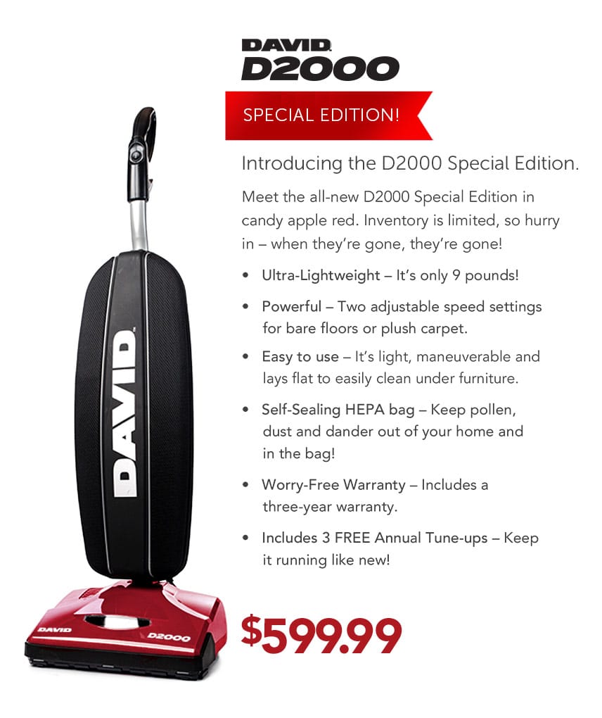 David D2000 Special Edition. $599.99.